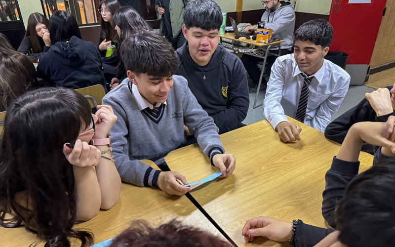 Estudiantes participaron en Jornada de Reflexión sobre Violencia Escolar
