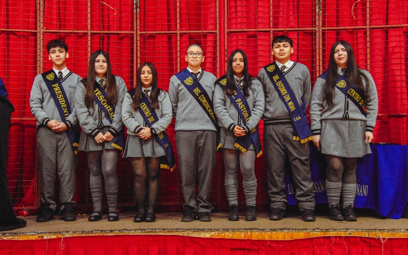 Con espíritu salesiano, asumió el nuevo Centro de Alumnos 2026