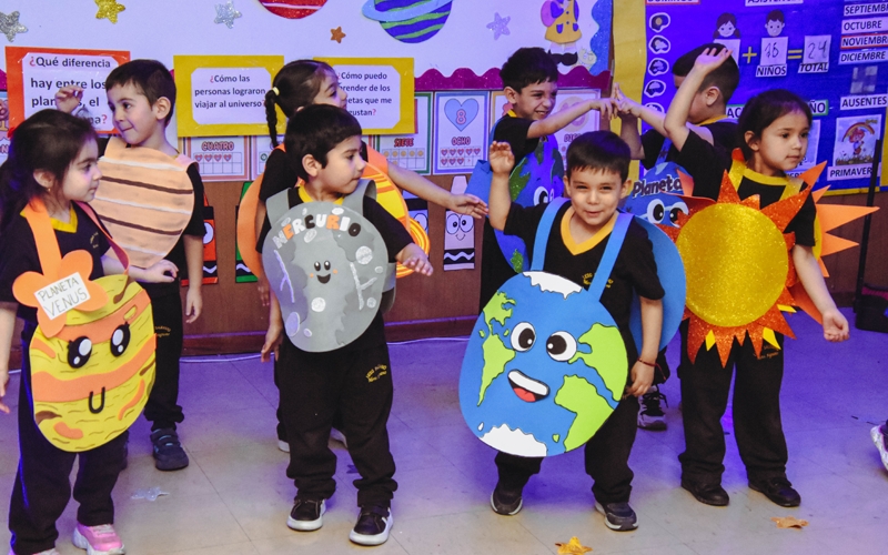 Prekínder Ferrero cierra con éxito su proyecto educativo ‘Los planetas del Ferrero’