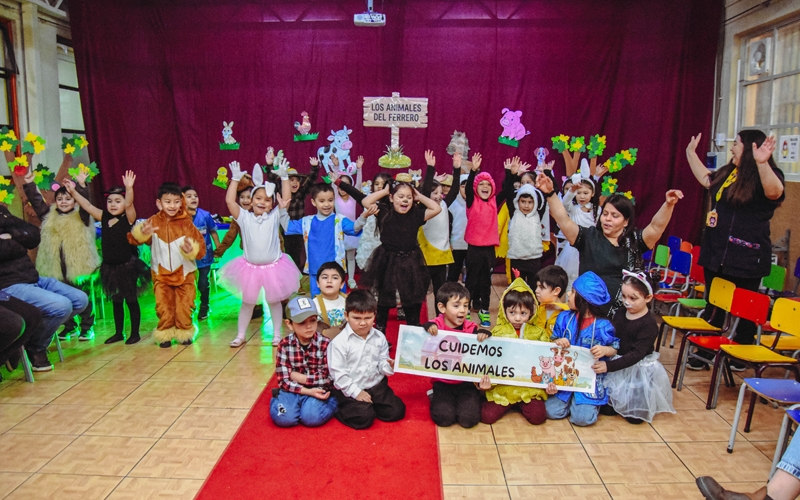 Kínder Ferrero culminó con éxito el proyecto educativo 