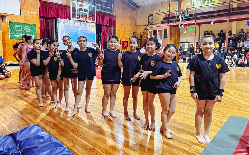 Con gran &eacute;xito se realiz&oacute; 1&deg; Encuentro Interescolar de Gimnasia Art&iacute;stica